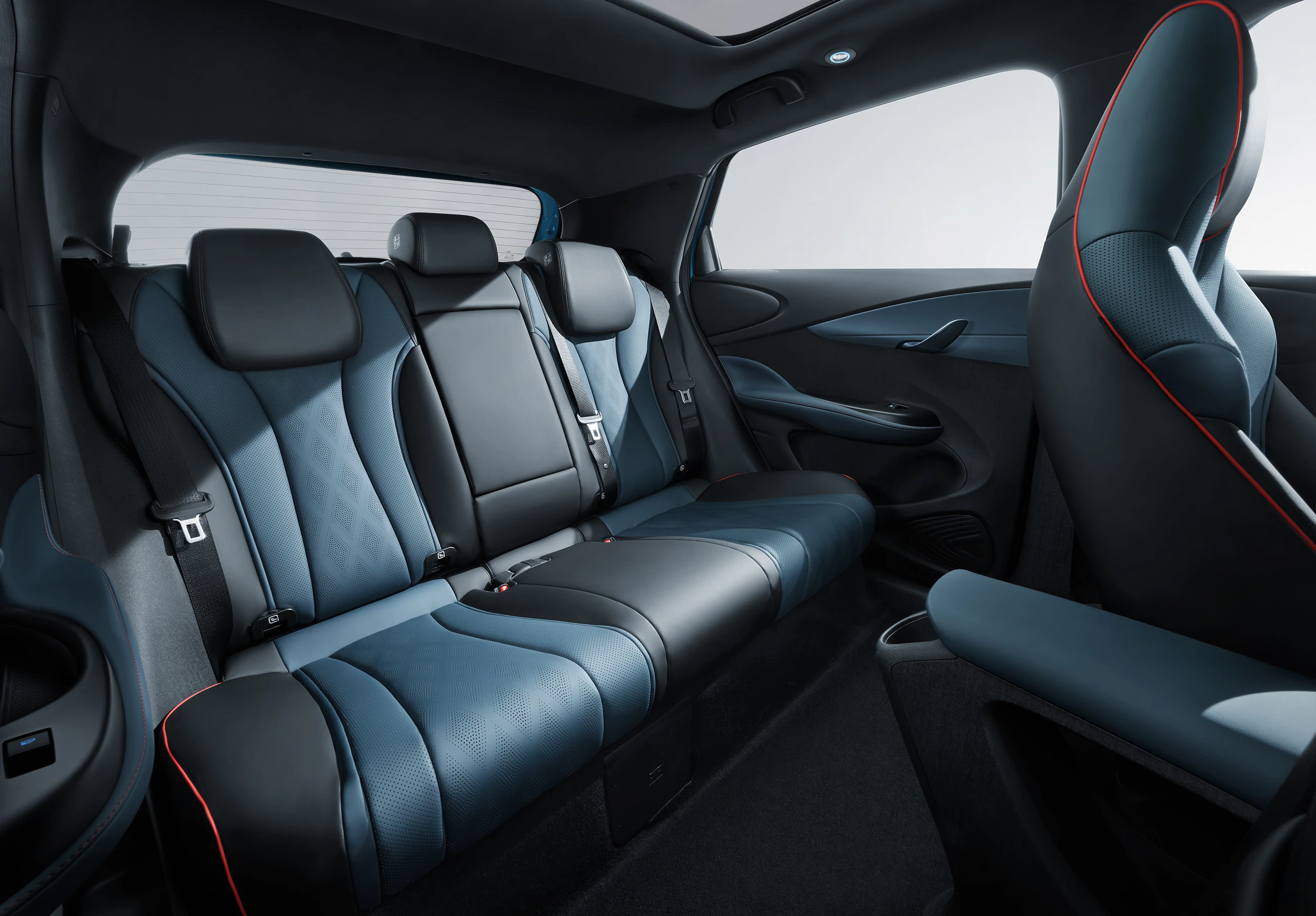 BYD Dolphin 44.9kWh Boost secondrowseats view