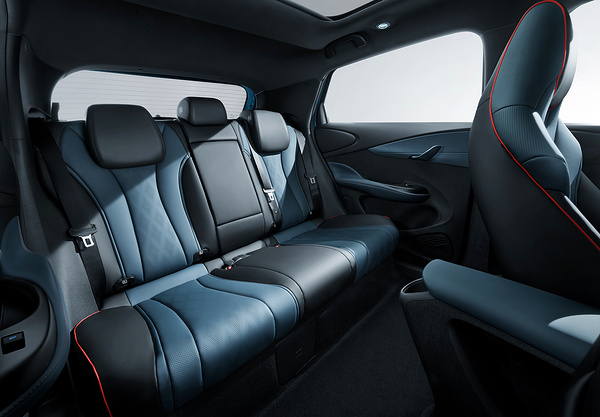 BYD Dolphin 60.4kWh secondrowseats view