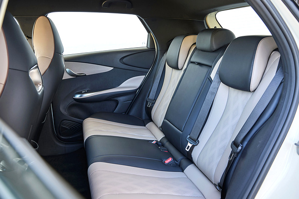 BYD Dolphin 60.4kWh secondrowseats view
