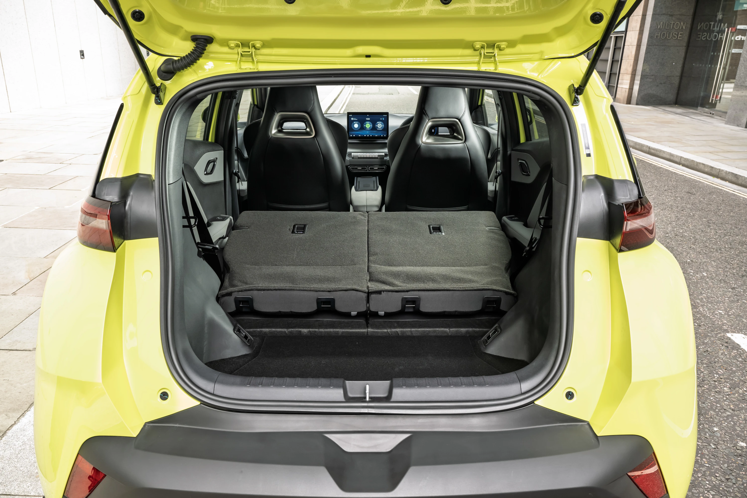BYD Dolphin Surf Boost trunk view