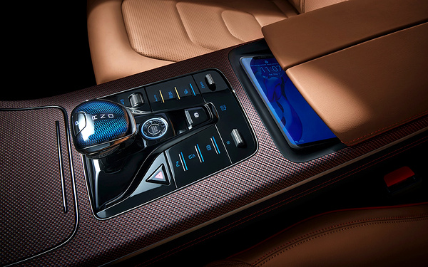 BYD Han interior view