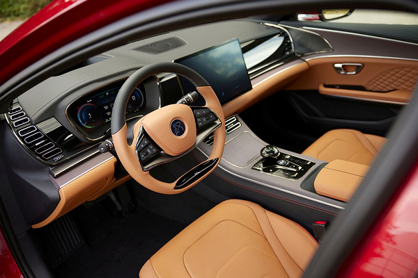 BYD Han screens view