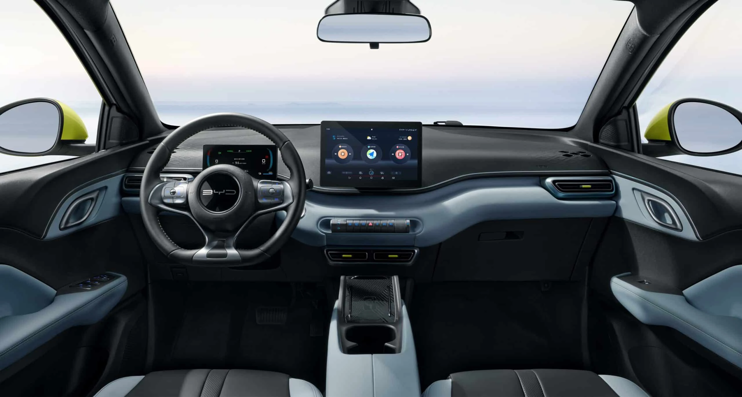 BYD Seagull 38kWh interior view