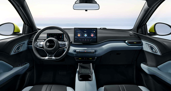 BYD Seagull 38kWh interior view
