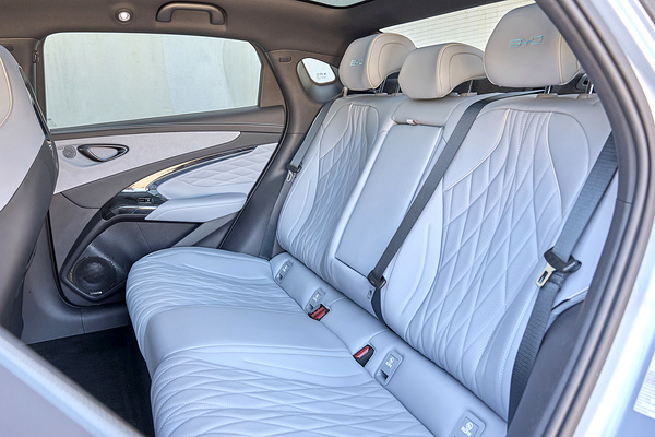 BYD Seal AWD secondrowseats view