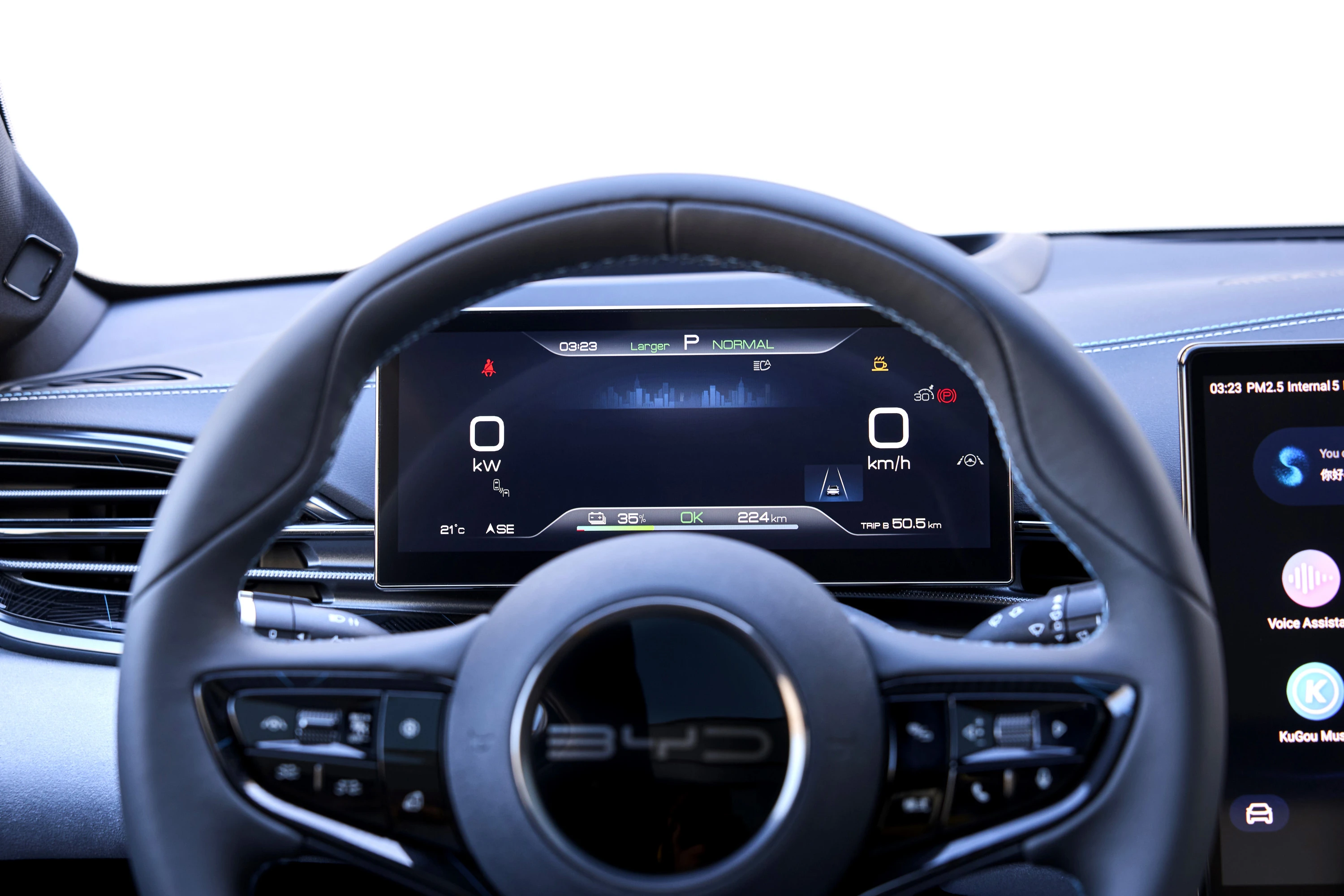 BYD Seal RWD screens view