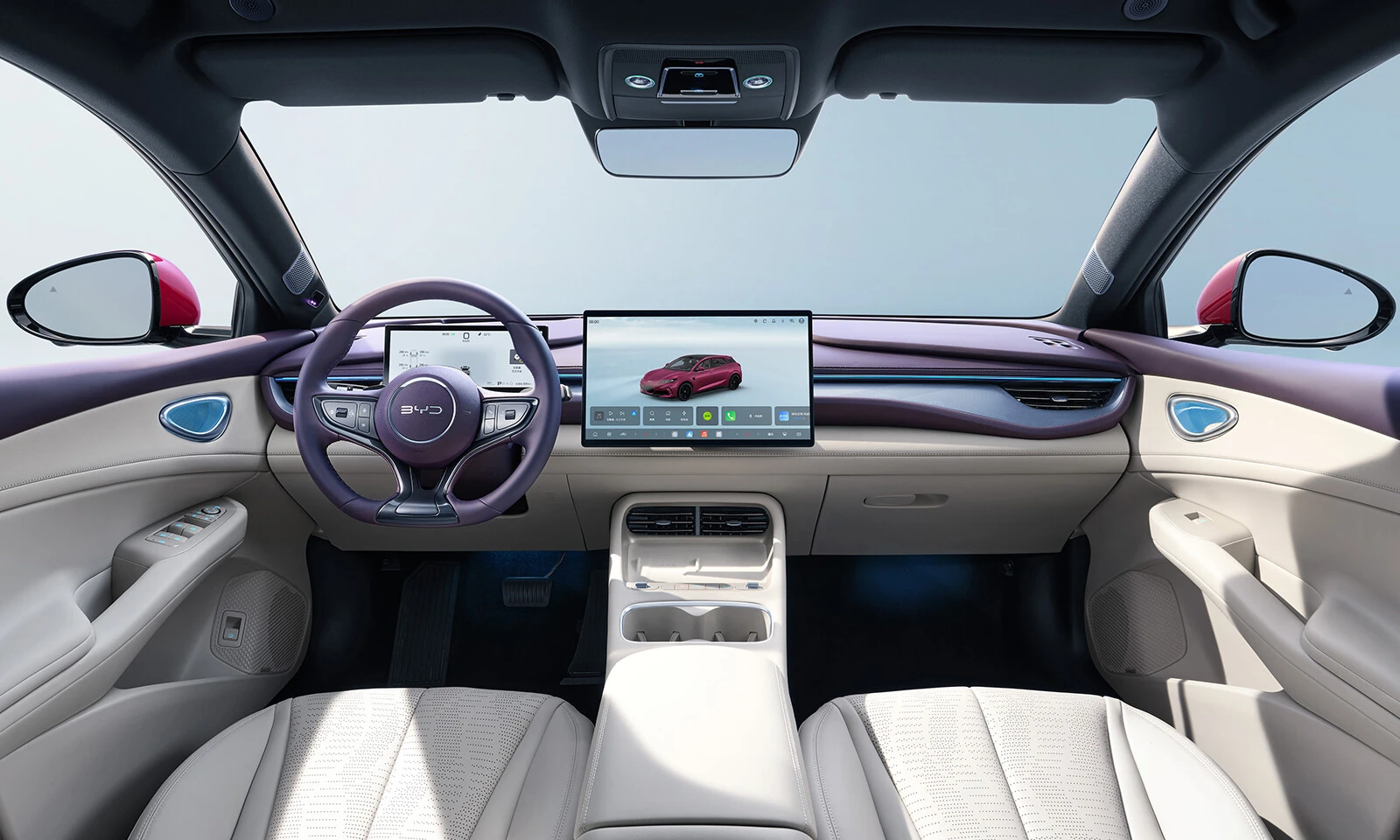 BYD Seal 06 GT 520 interior view
