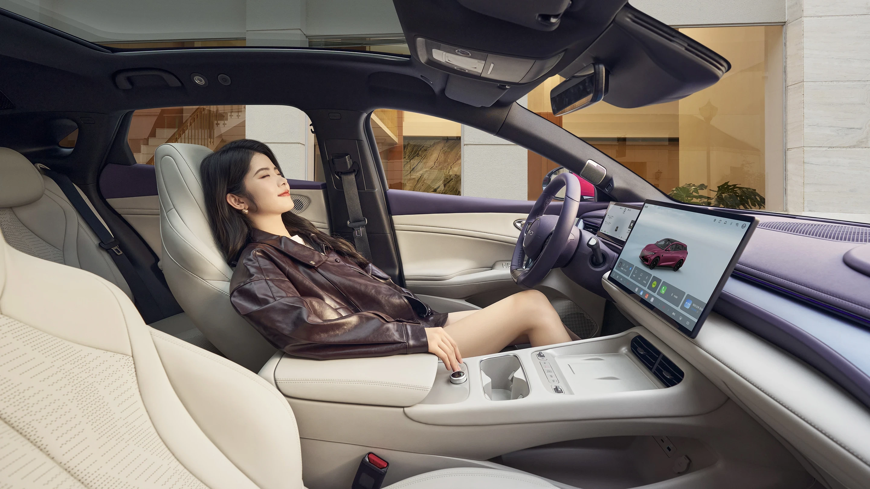 BYD Seal 06 GT 520 frontseats view
