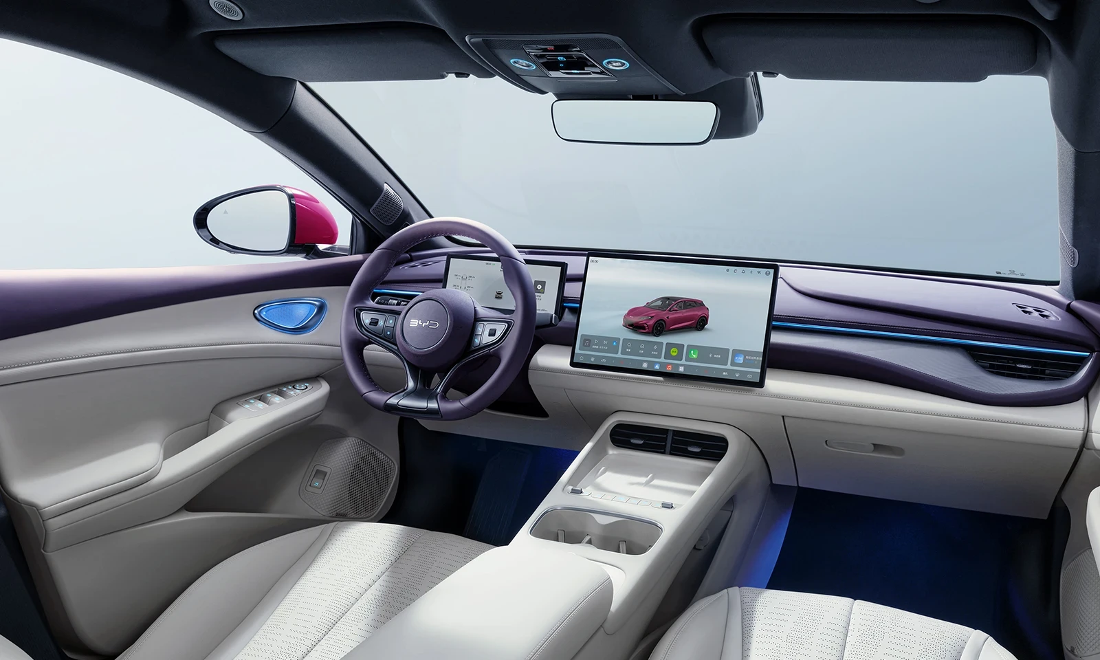 BYD Seal 06 GT 520 interior view