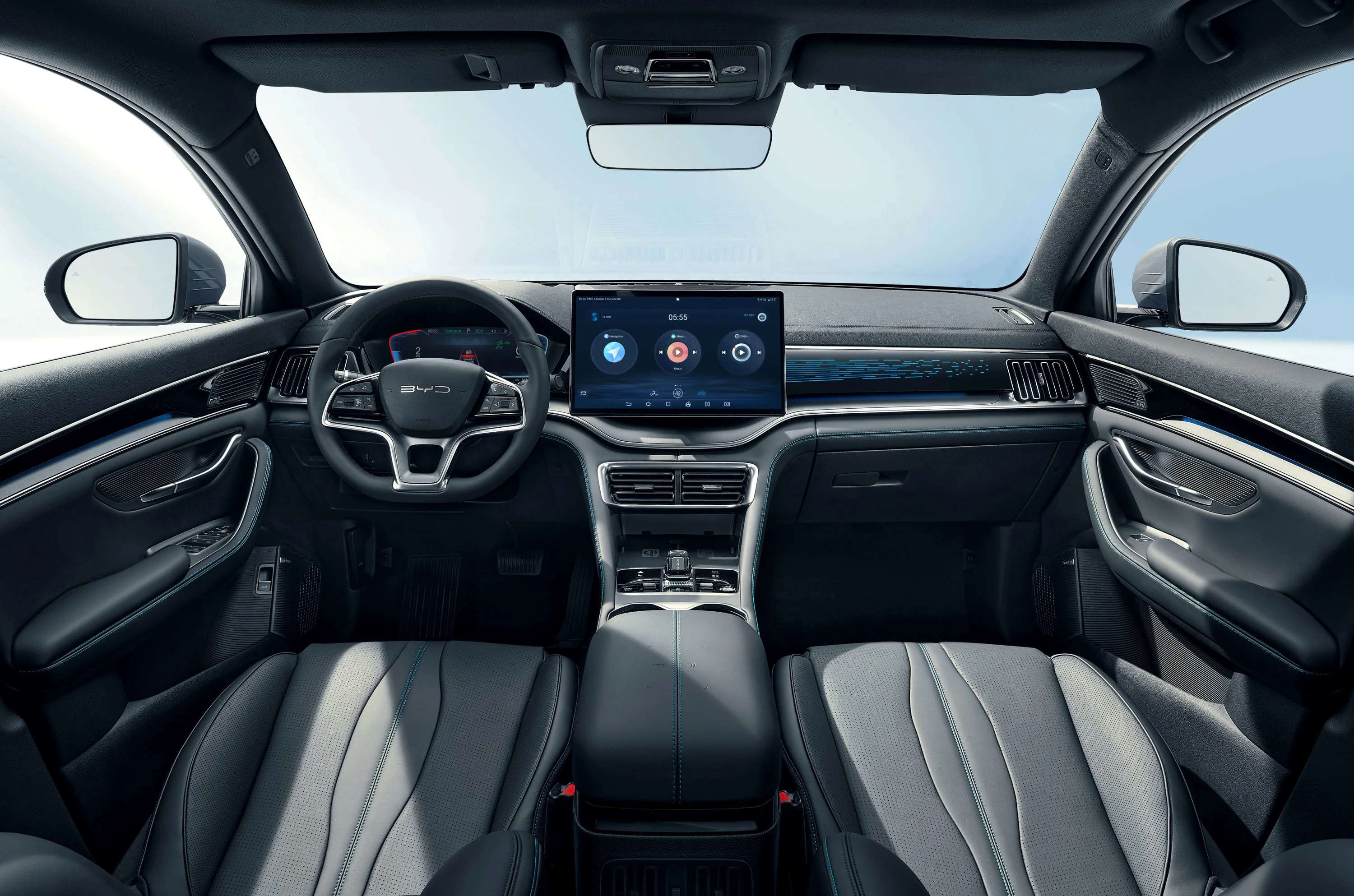 BYD Seal U Design screens view