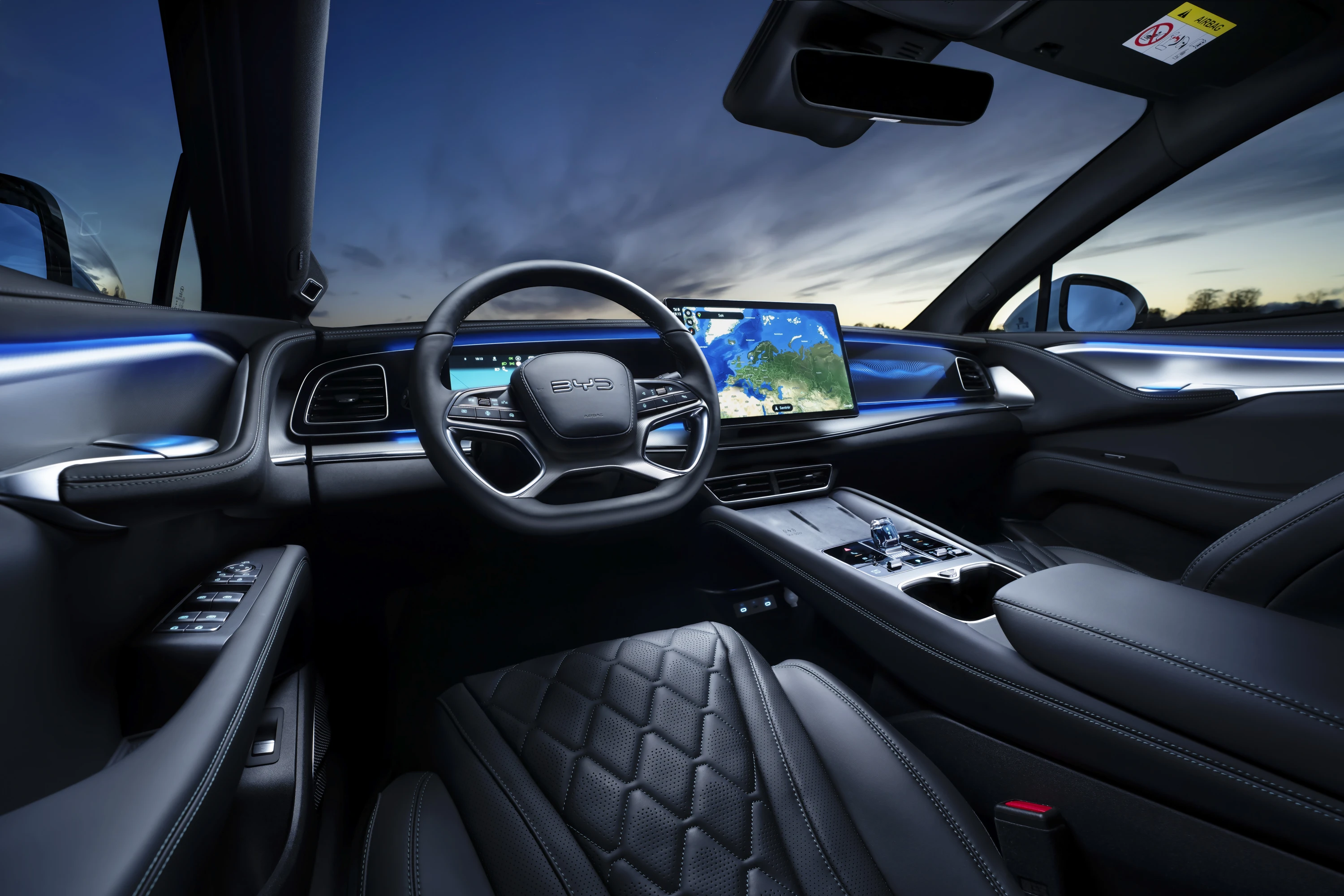 BYD Sealion 7 Design interior view