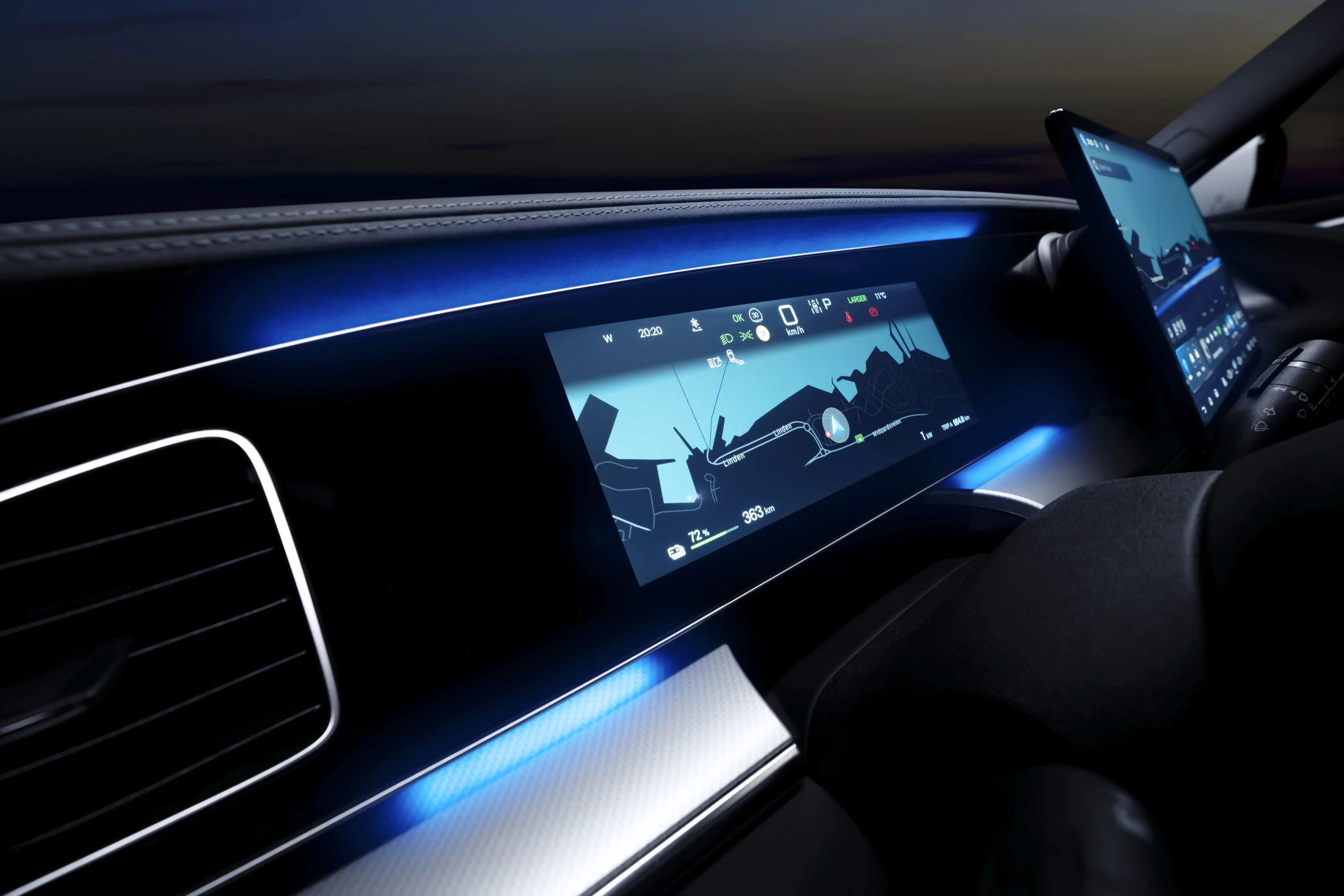 BYD Sealion 7 Design screens view