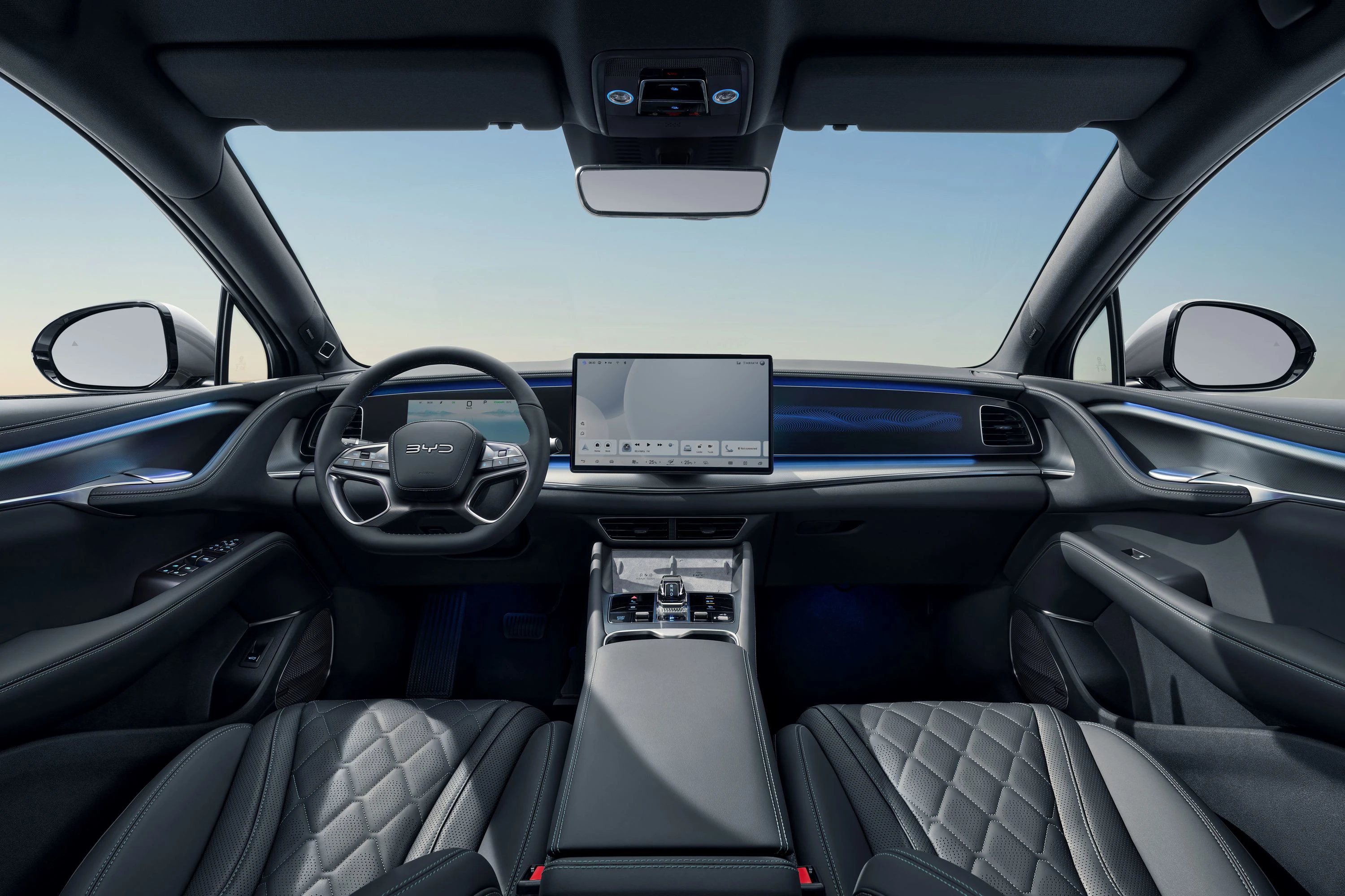 BYD Sealion 7 Excellence interior view