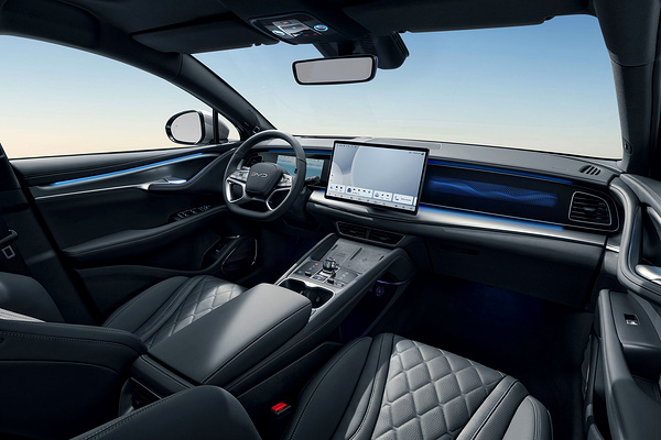 BYD Sealion 7 Excellence interior view