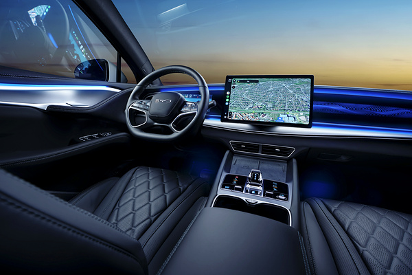 BYD Sealion 7 Excellence interior view