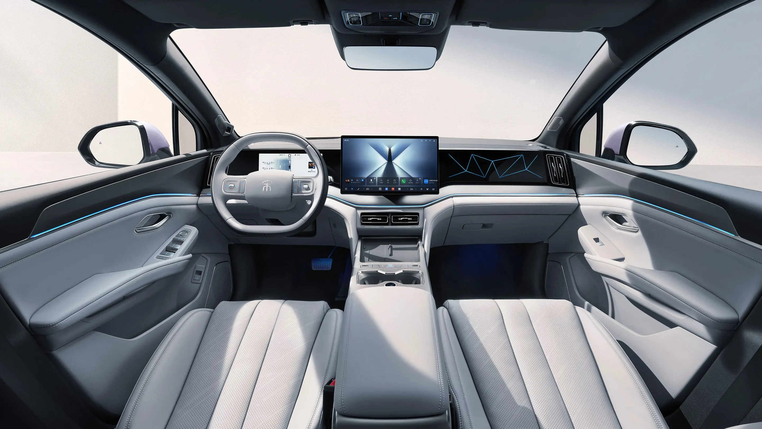 BYD Song Ultra EV 710 interior view