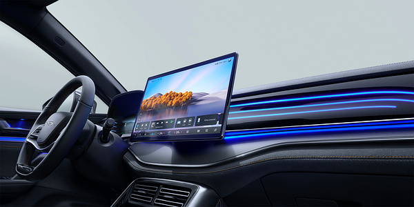 BYD Tang 4x4 Long Range screens view