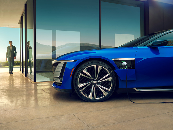 Cadillac CELESTIQ charging view