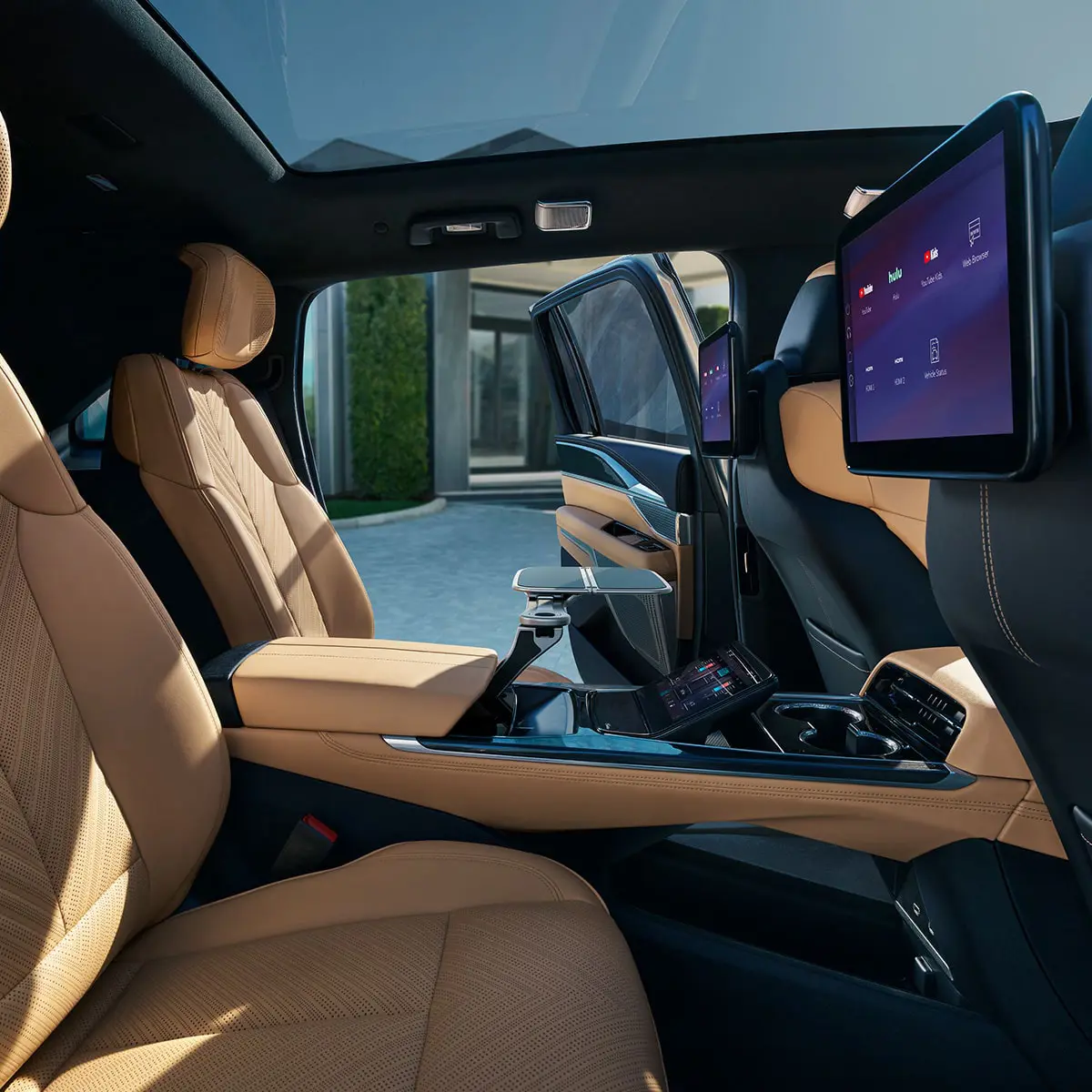 Cadillac ESCALADE IQ secondrowseats view