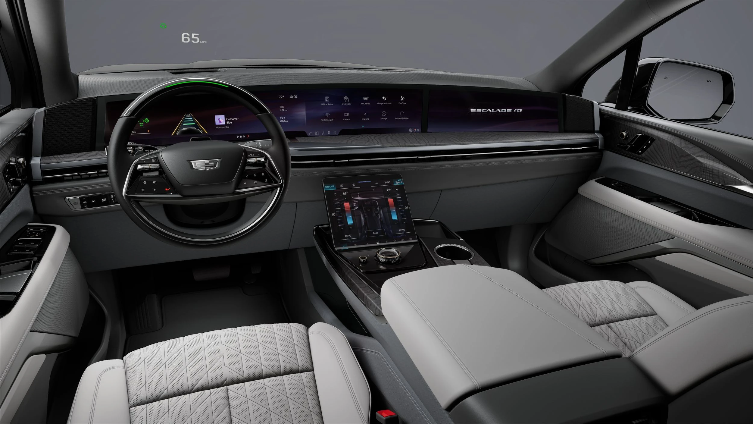 Cadillac ESCALADE IQ interior view