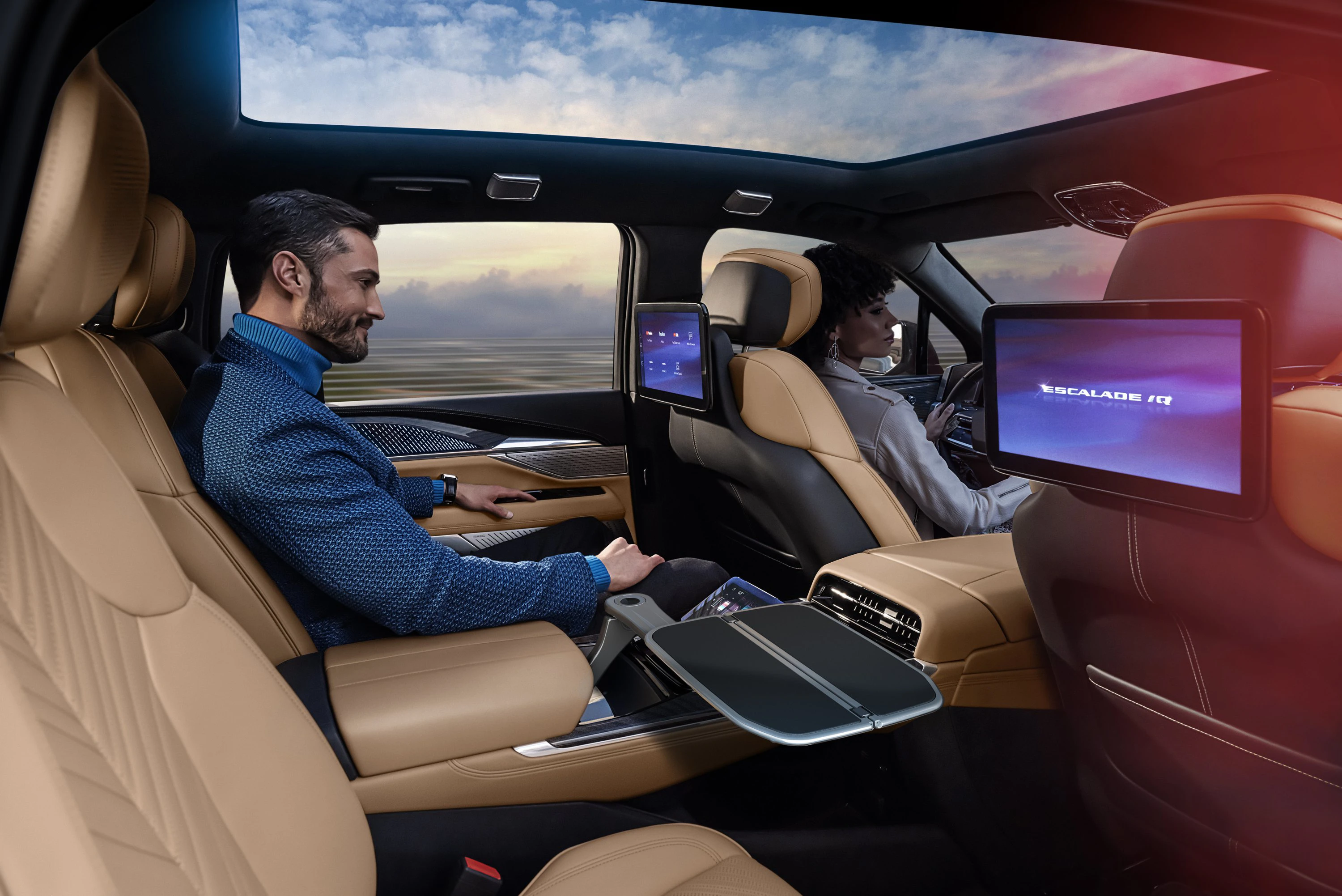 Cadillac ESCALADE IQ secondrowseats view