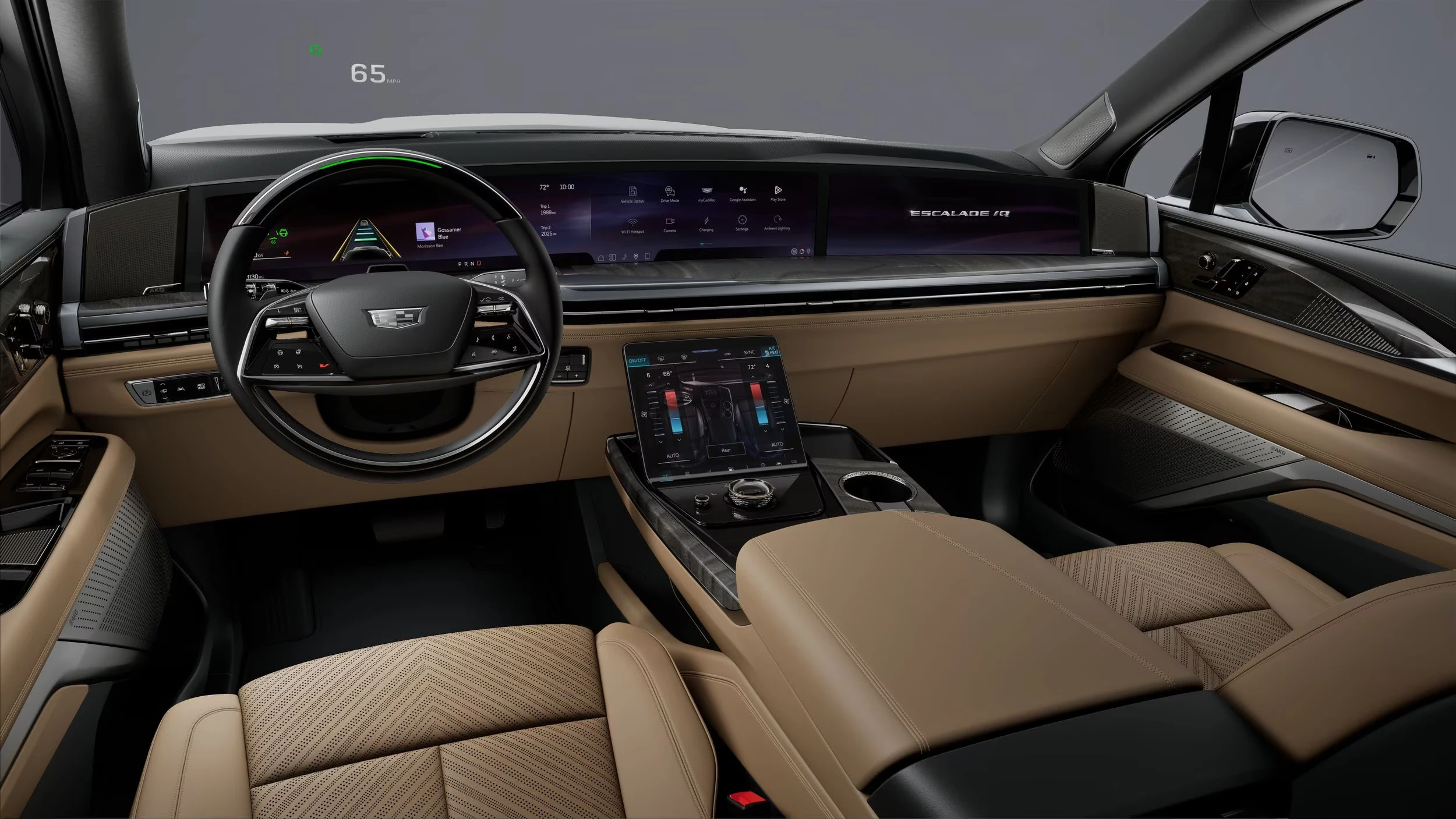 Cadillac ESCALADE IQ interior view