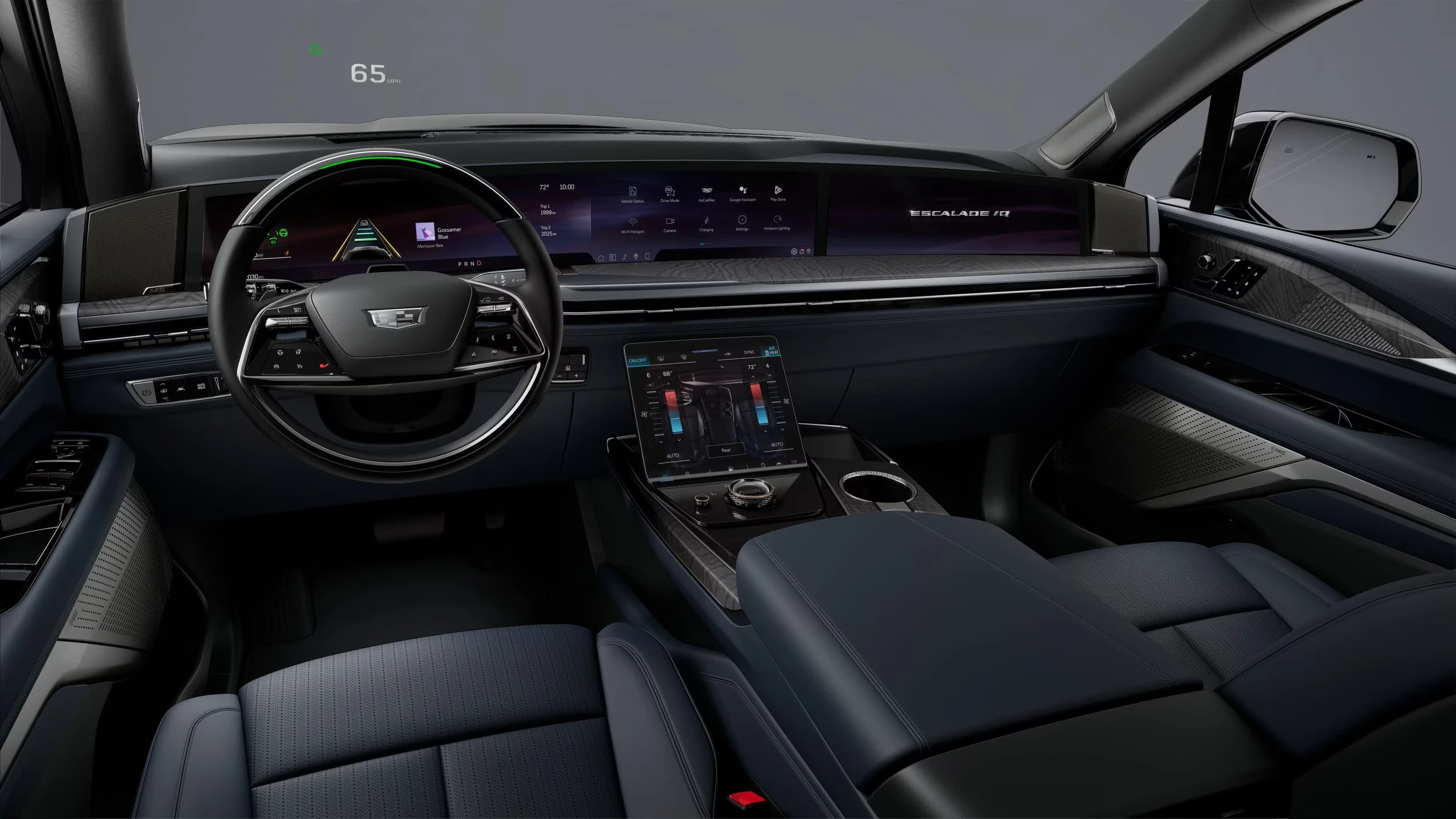 Cadillac ESCALADE IQ interior view