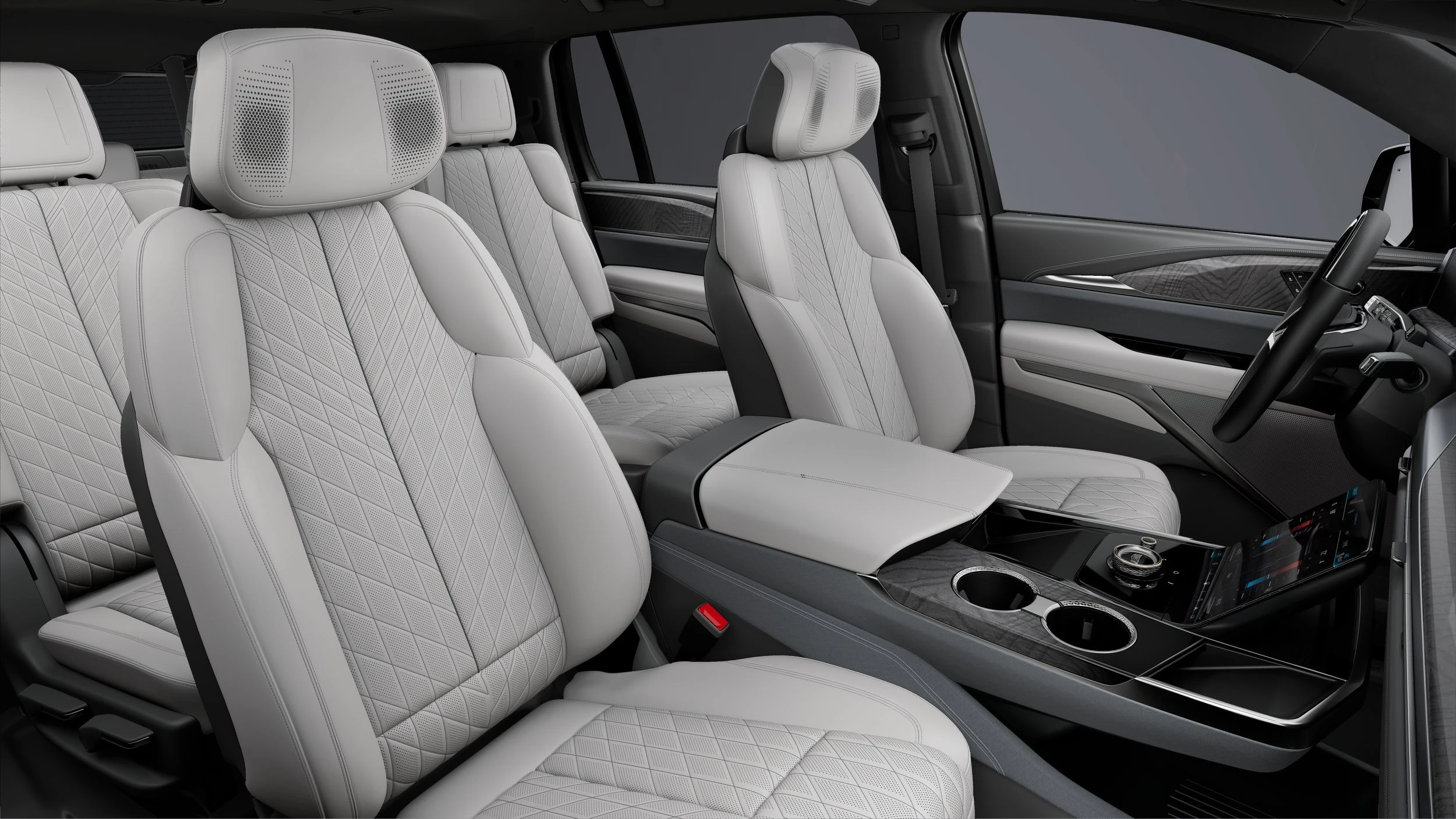 Cadillac ESCALADE IQ frontseats view