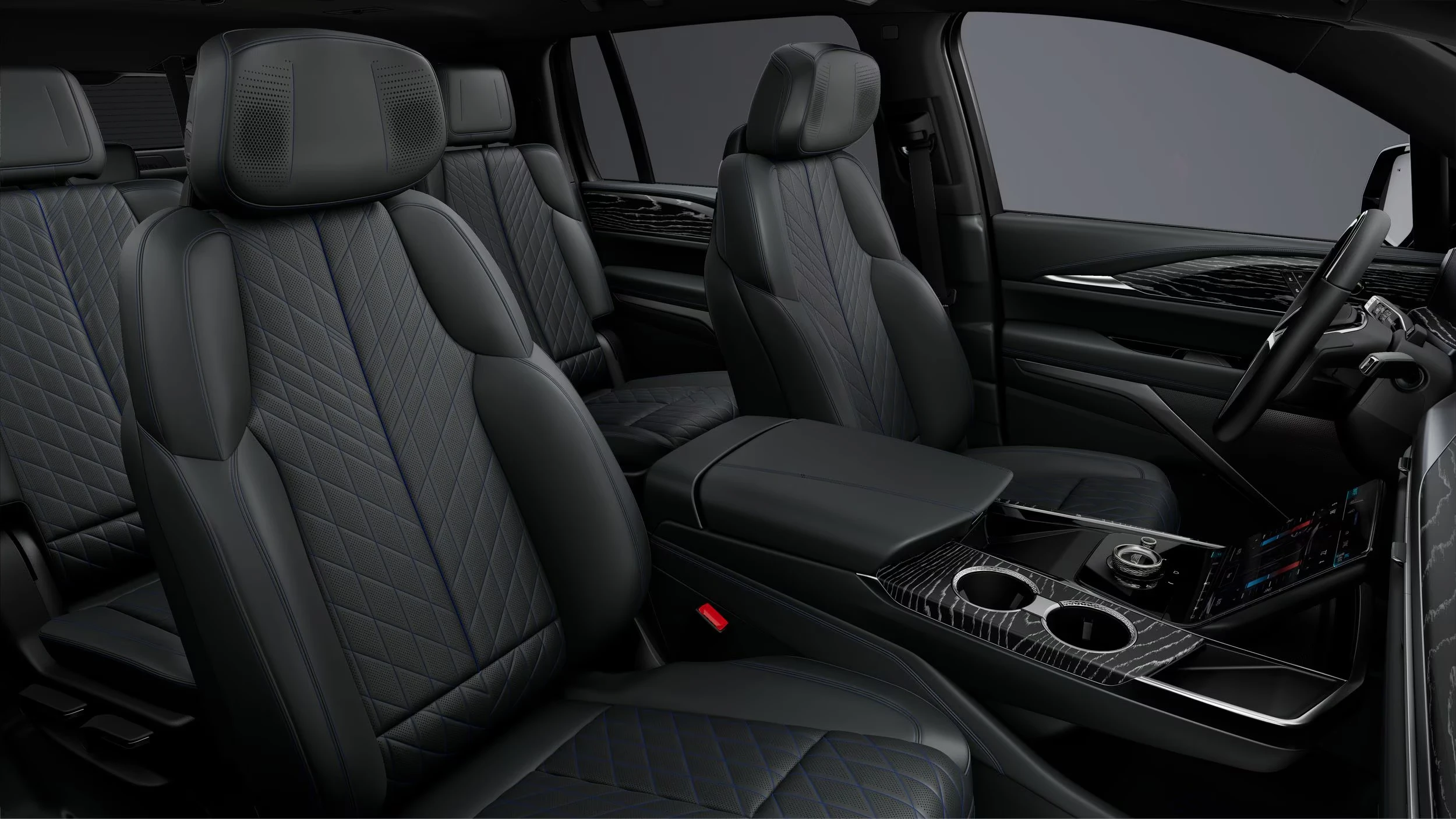 Cadillac ESCALADE IQ frontseats view