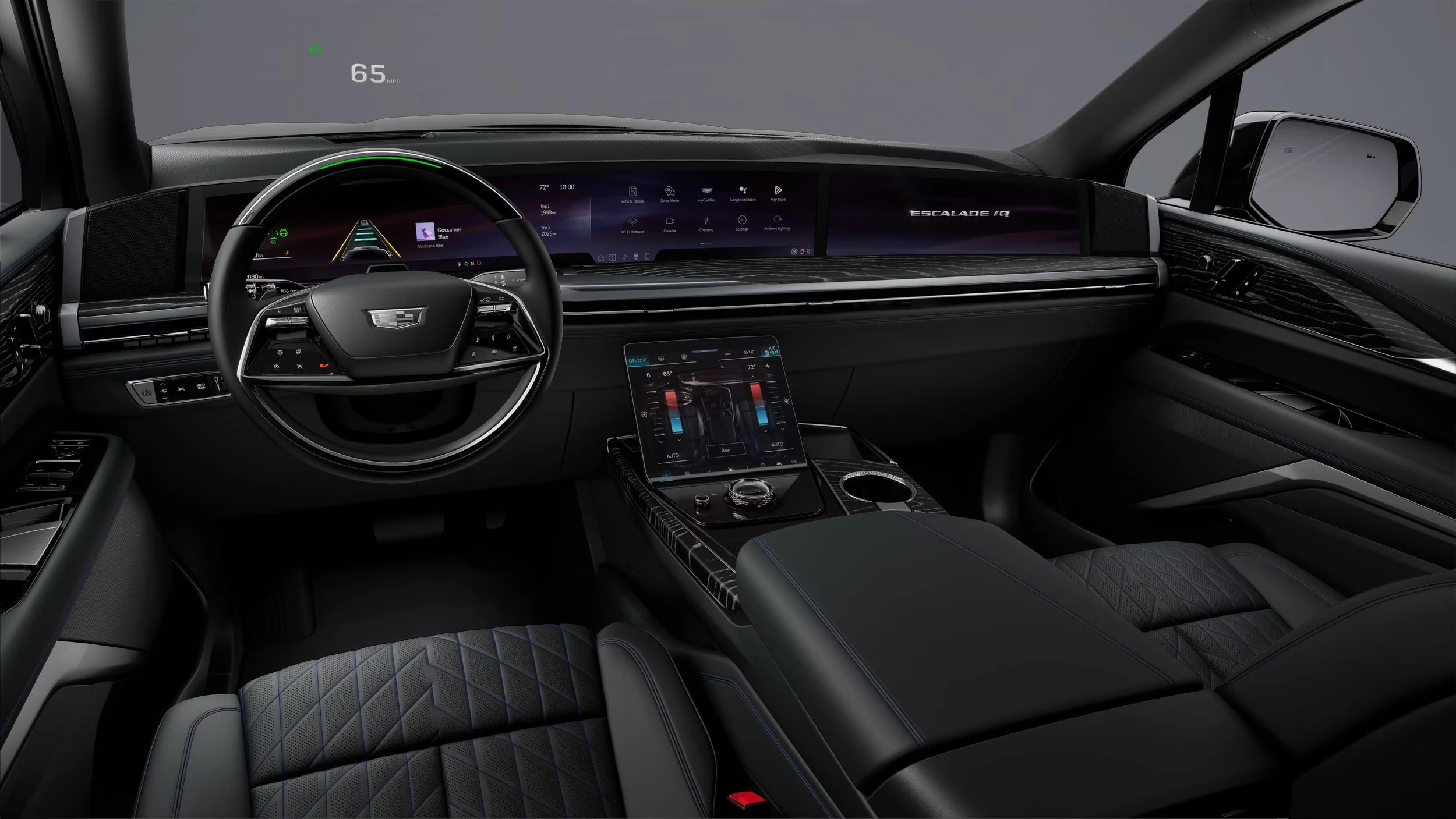 Cadillac ESCALADE IQ interior view