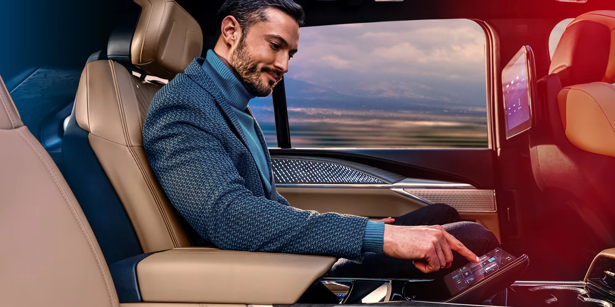 Cadillac ESCALADE IQL secondrowseats view
