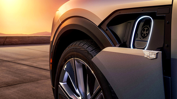 Cadillac LYRIQ AWD chargeport view