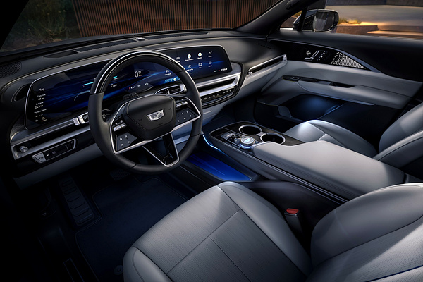 Cadillac LYRIQ AWD interior view