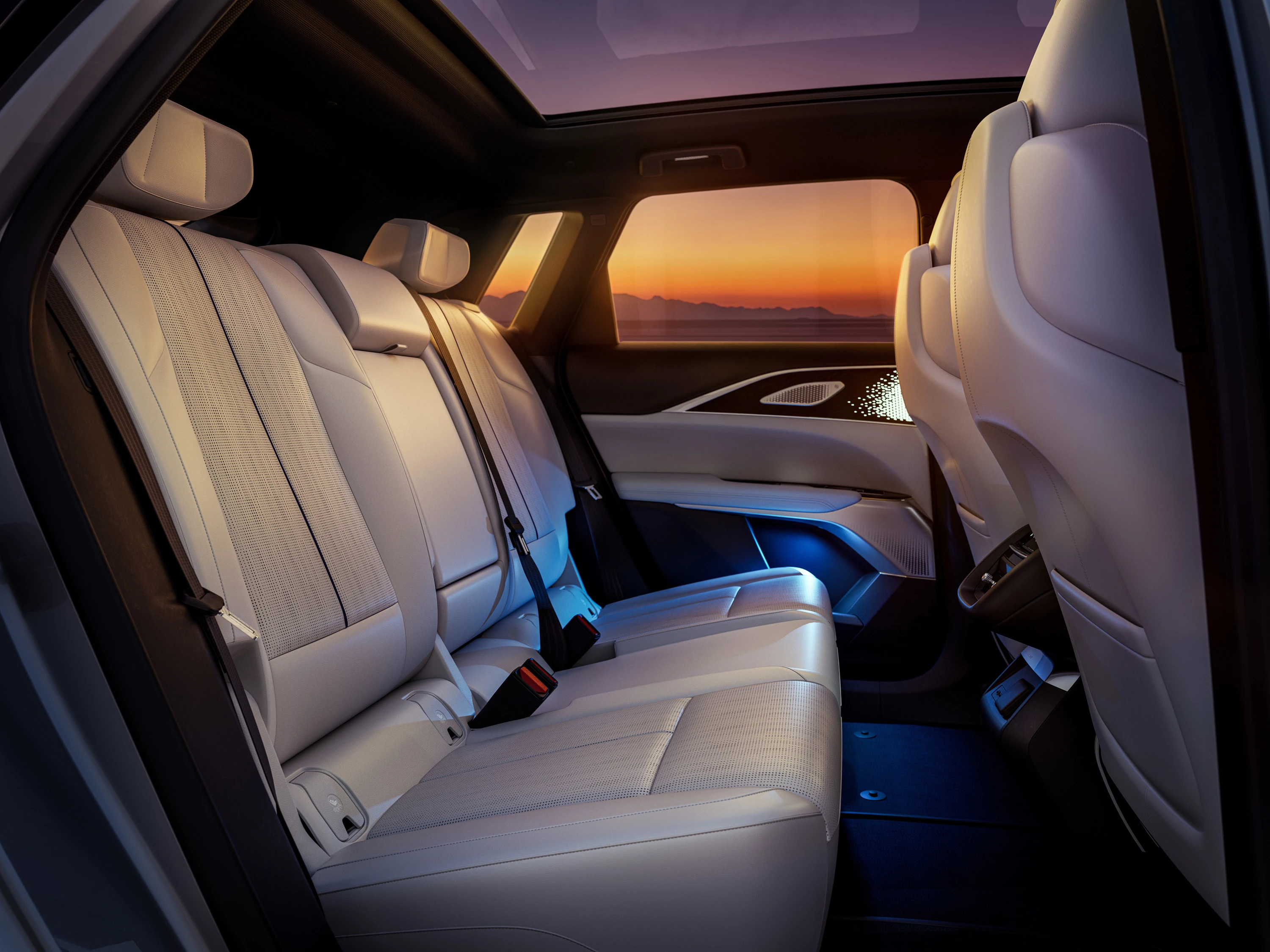 Cadillac LYRIQ RWD secondrowseats view