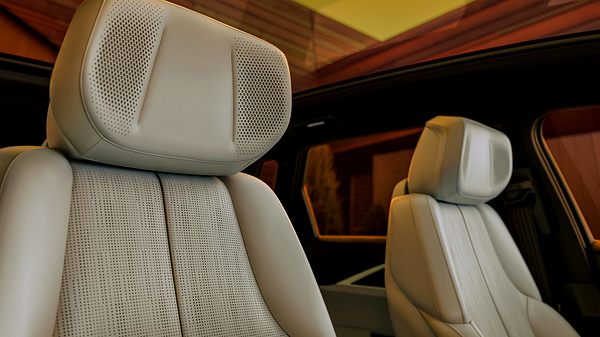 Cadillac LYRIQ RWD frontseats view