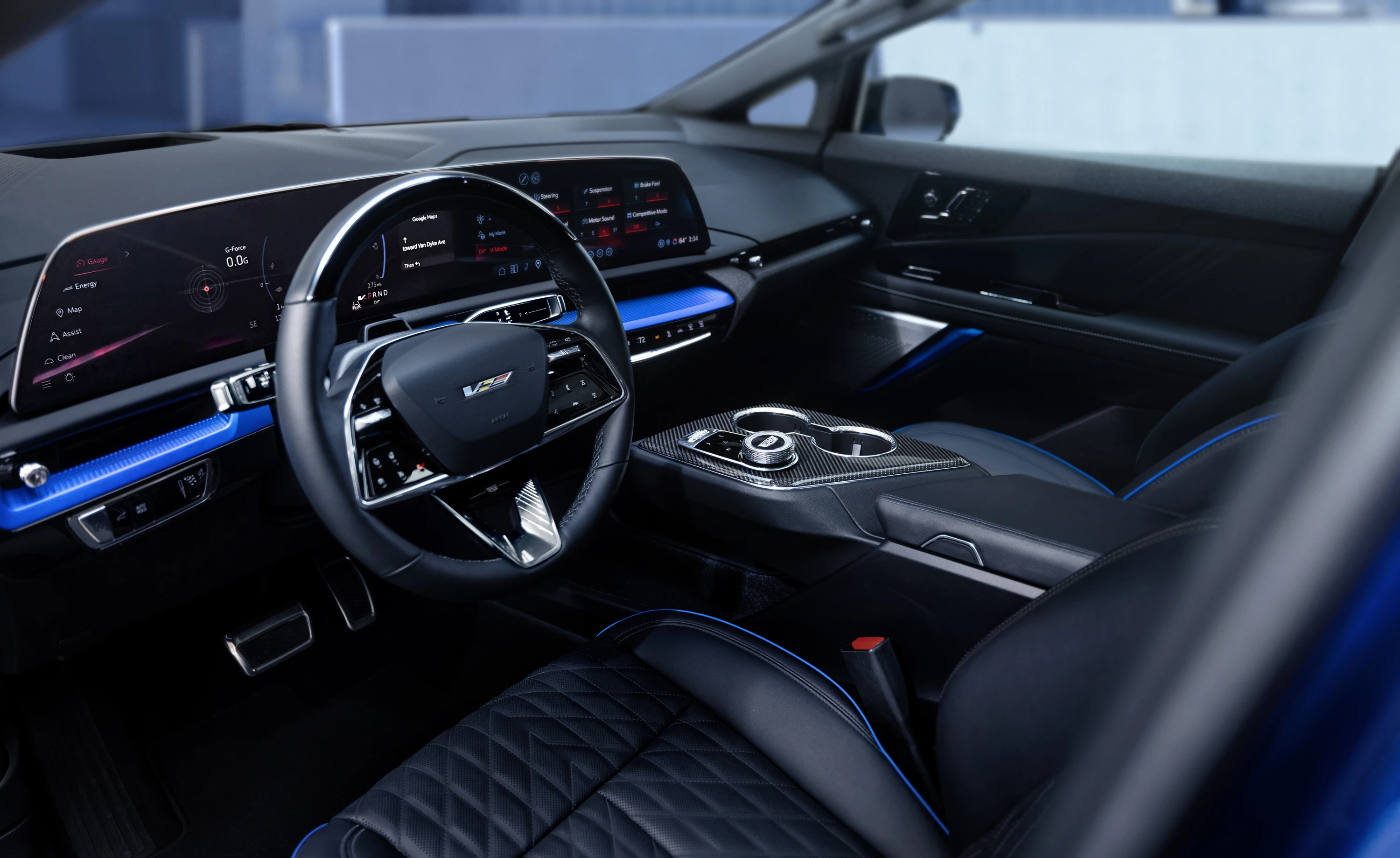 Cadillac OPTIQ-V interior view