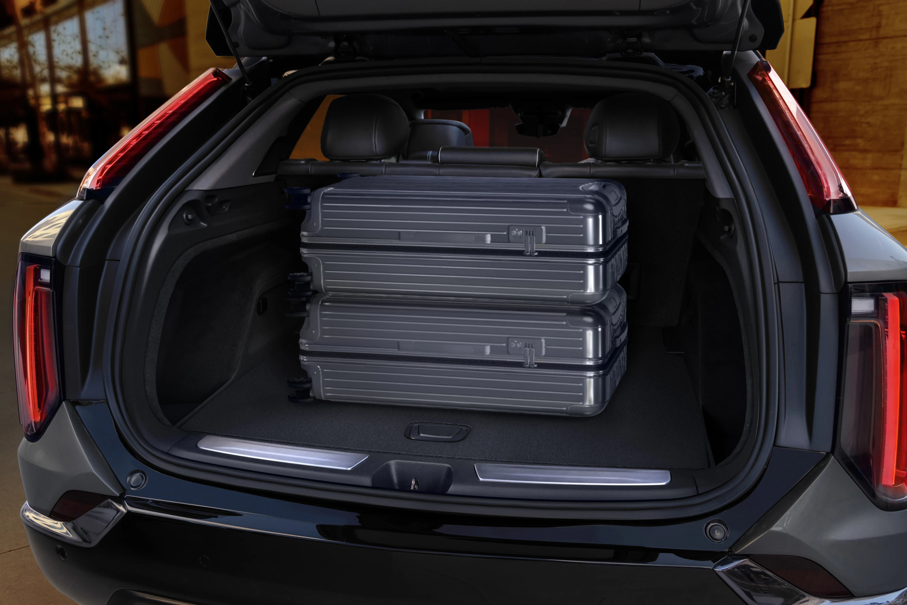 Cadillac OPTIQ AWD trunk view
