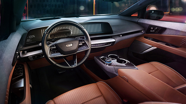 Cadillac OPTIQ AWD interior view