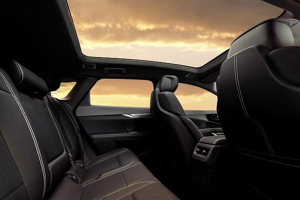 Cadillac OPTIQ AWD secondrowseats view