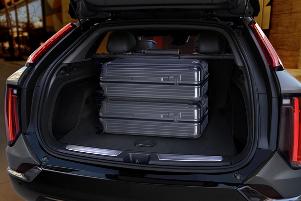Cadillac OPTIQ AWD trunk view