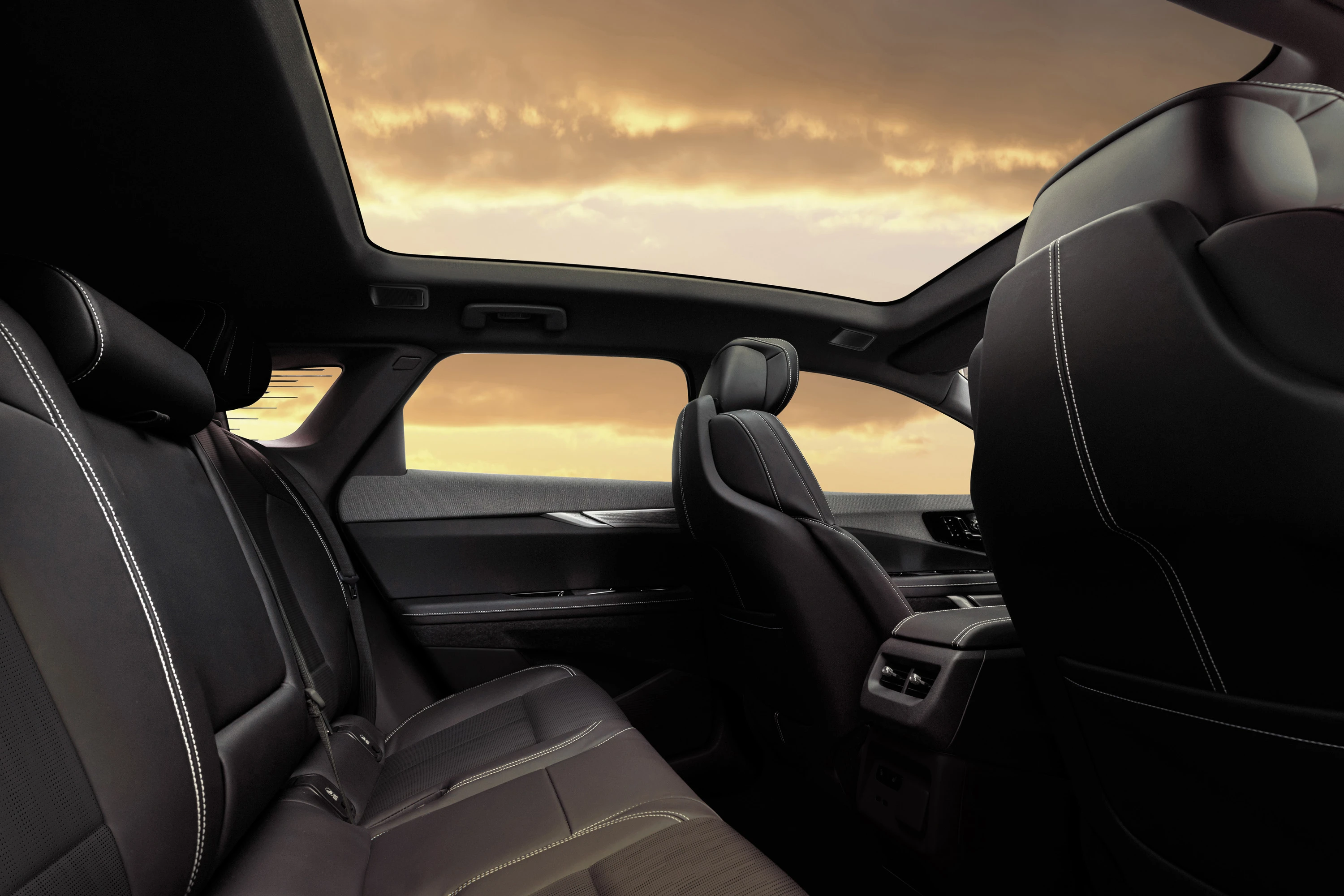 Cadillac OPTIQ AWD secondrowseats view