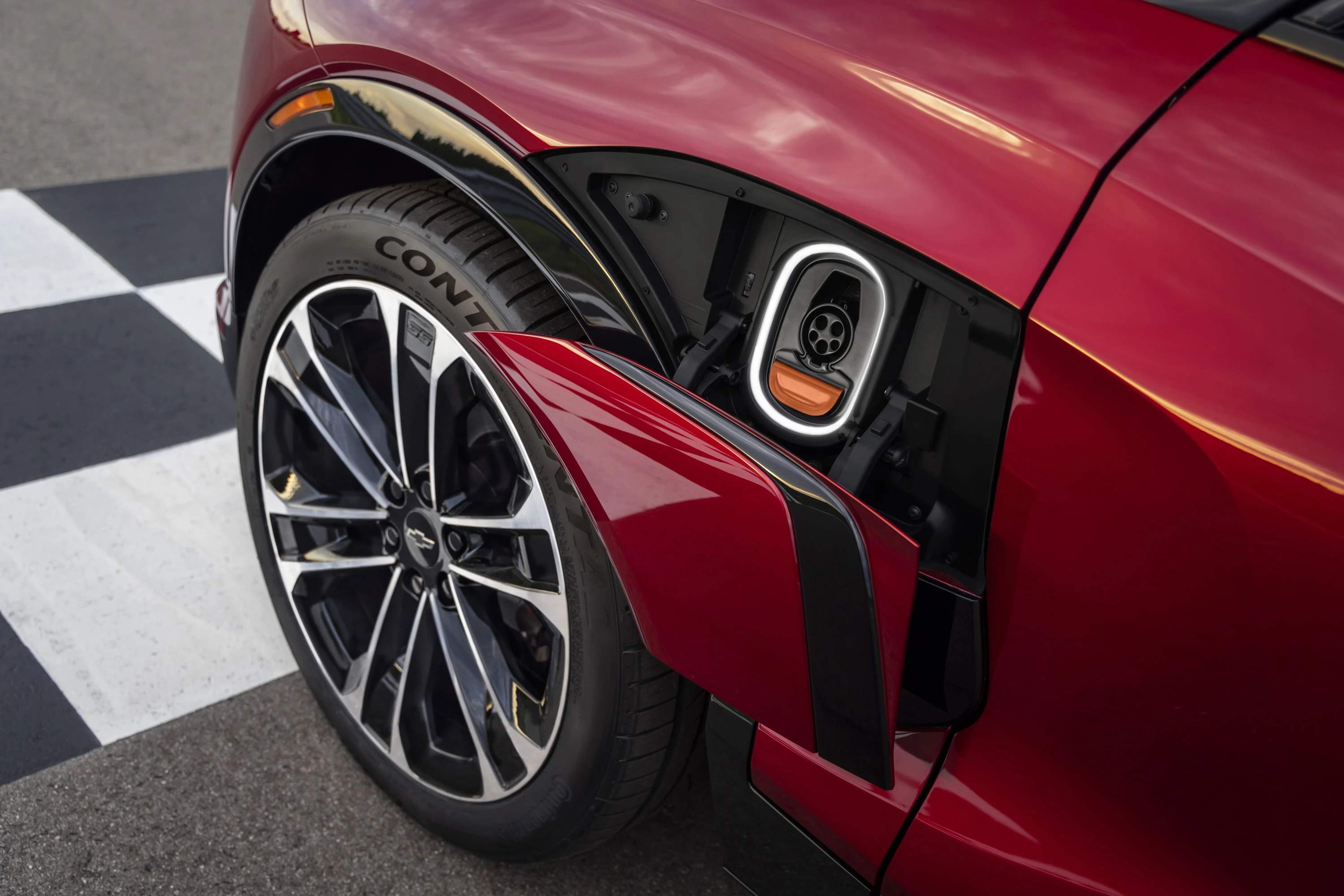 Chevrolet Blazer EV SS chargeport view