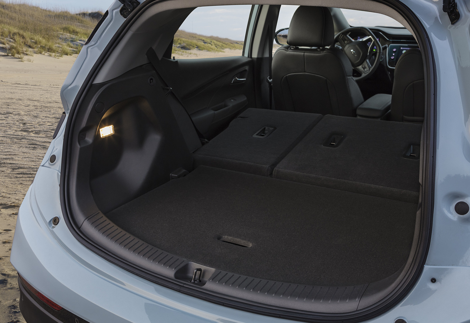 Chevrolet Bolt EV 66 kWh trunk view