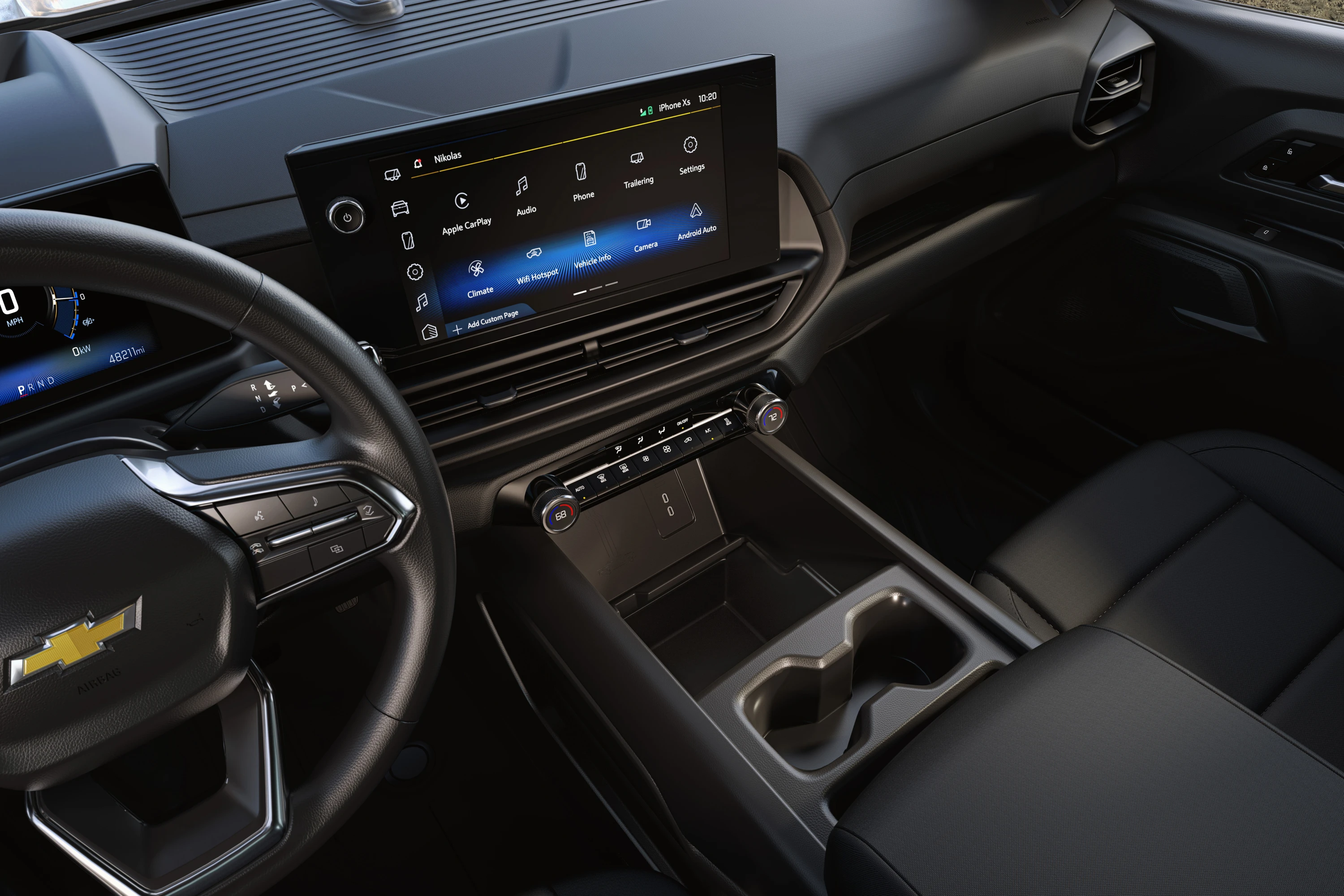 Chevrolet Silverado EV 3WT interior view