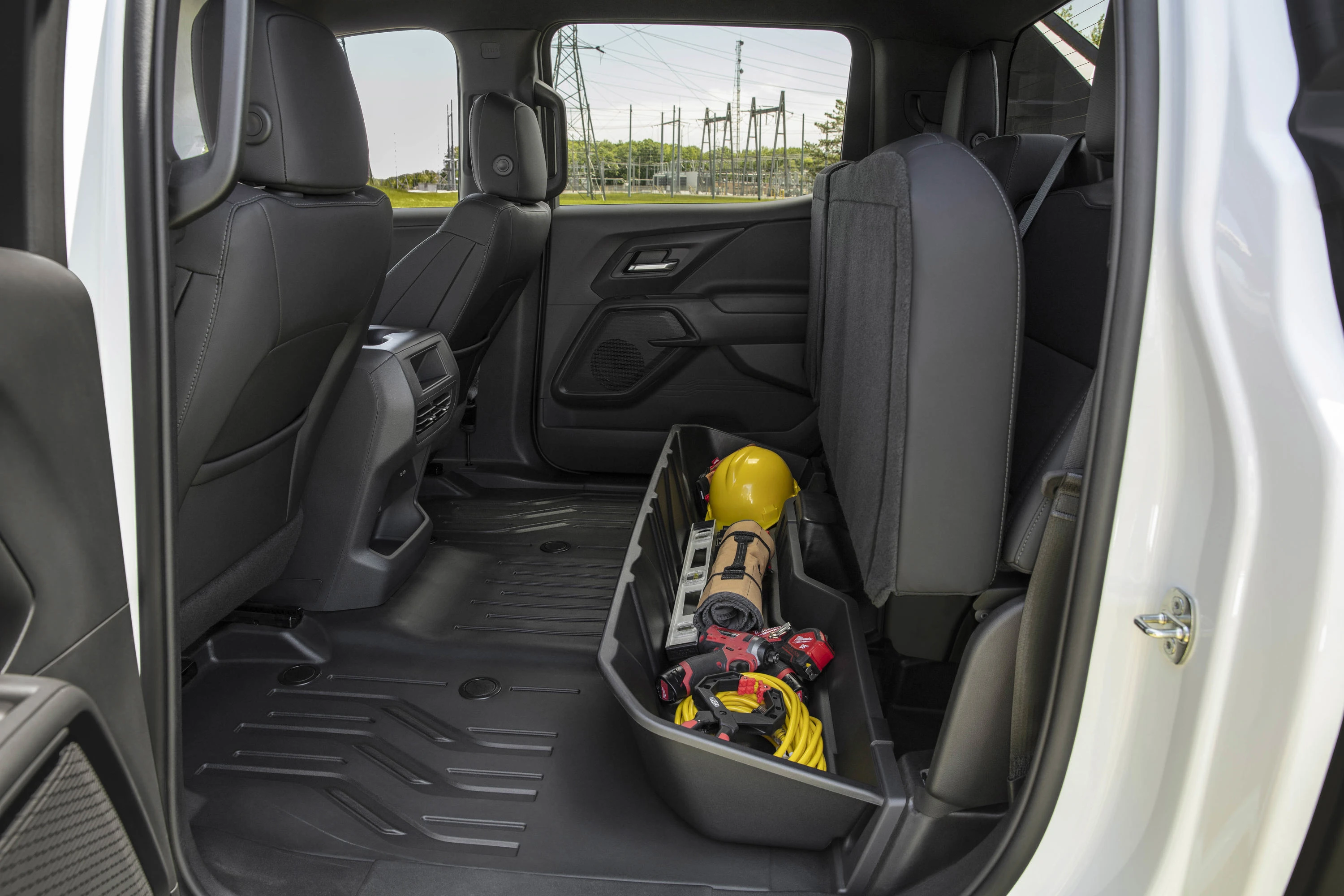 Chevrolet Silverado EV 3WT secondrowseats view