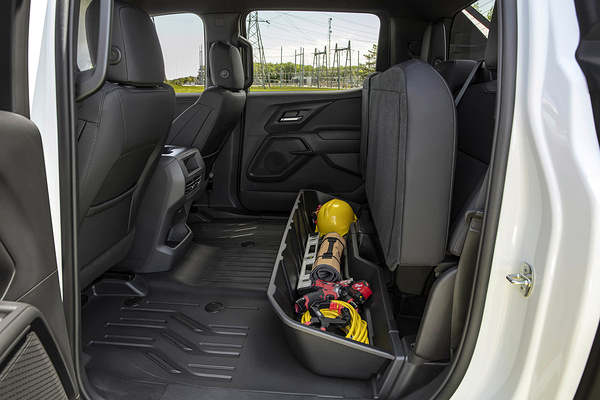 Chevrolet Silverado EV 4WT secondrowseats view