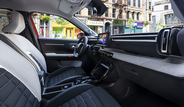 Citroën ë-C3 frontseats view