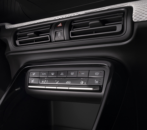 Citroën ë-C3 interior view