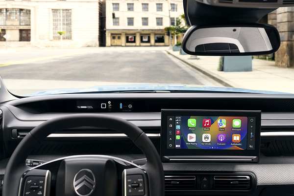 Citroën ë-C3 screens view
