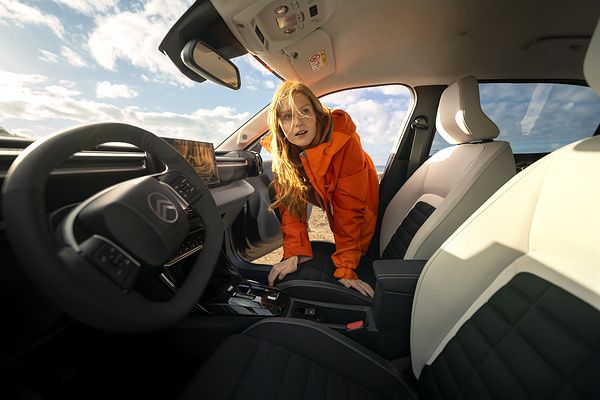 Citroën ë-C3 Aircross frontseats view